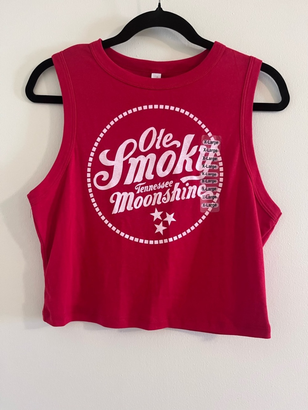 Tennessee Moonshine Baby Rib Cropped Tank